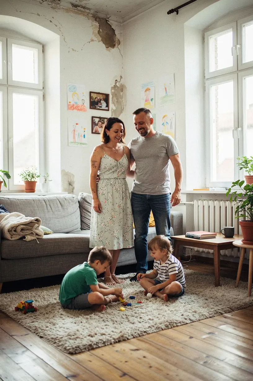 Nowoczesna sypialnia z minimalistycznym designem i praktycznym przechowywaniem ubrań.